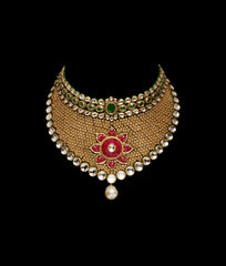 Ethnic Necklace with Pendant